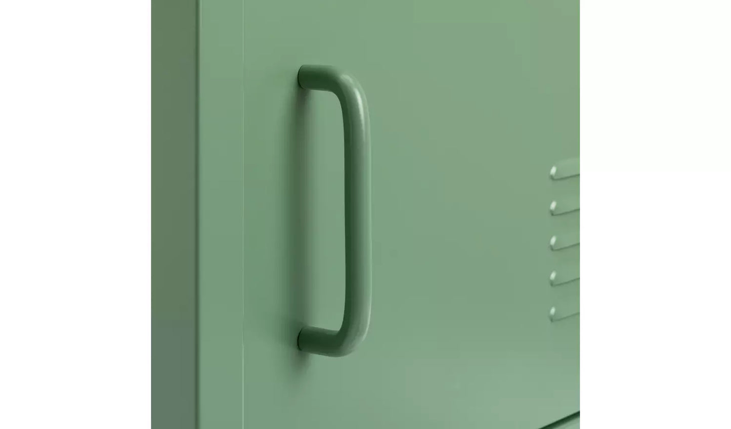 Assembled Habitat Stevie 1 Door Bedside Table - Green