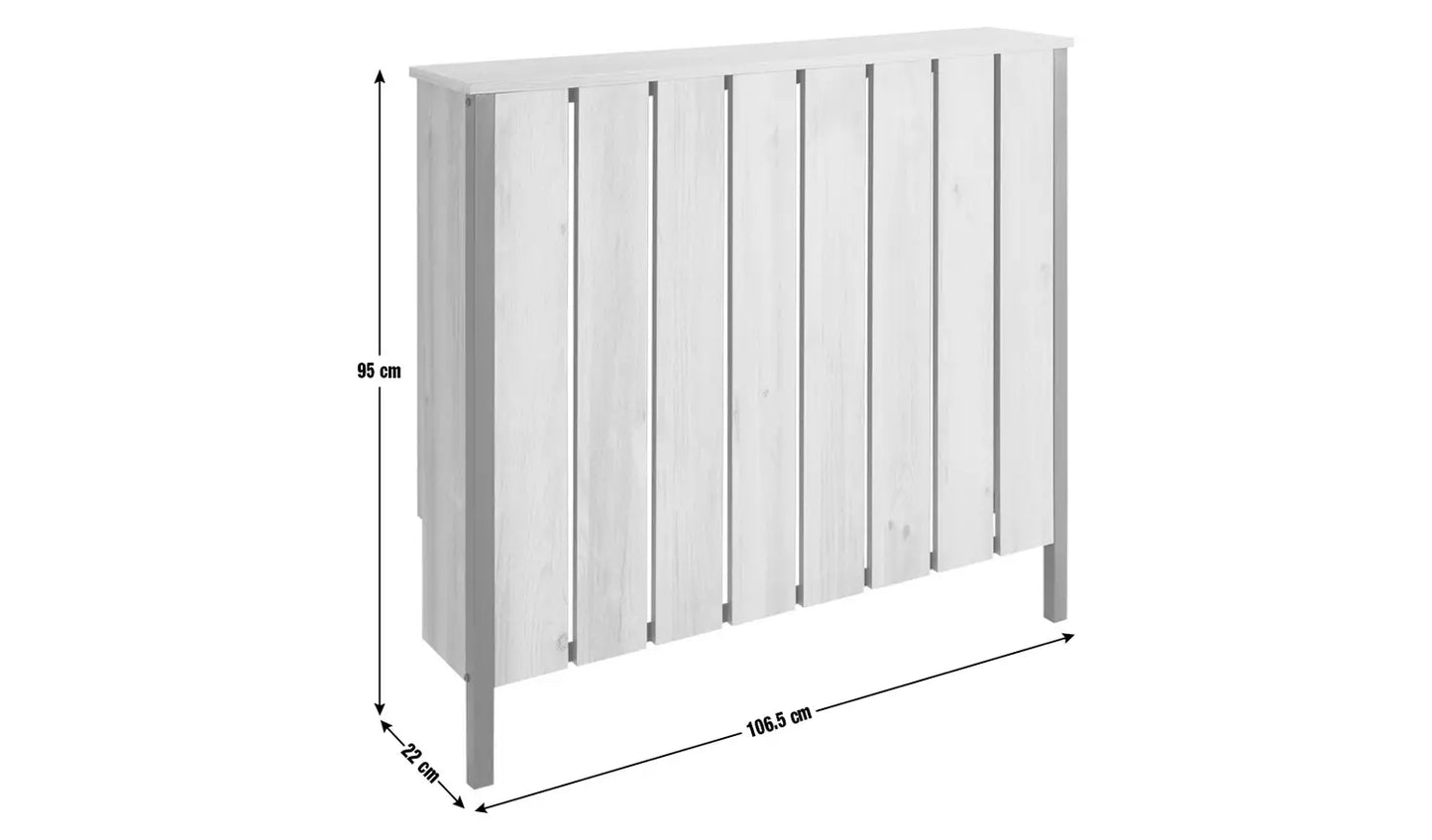 Loft Living Small Radiator Cover - Oak