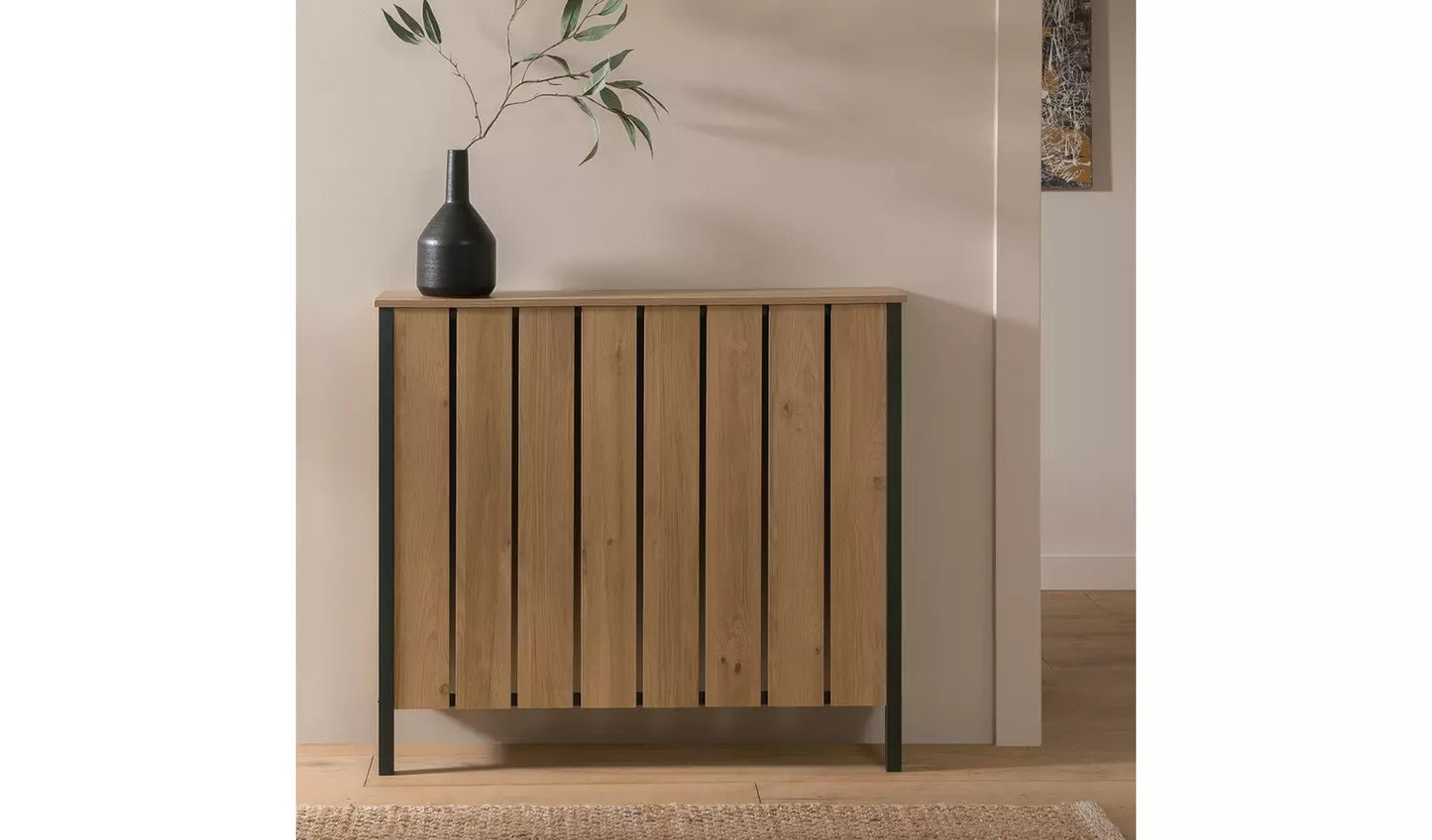 Loft Living Small Radiator Cover - Oak