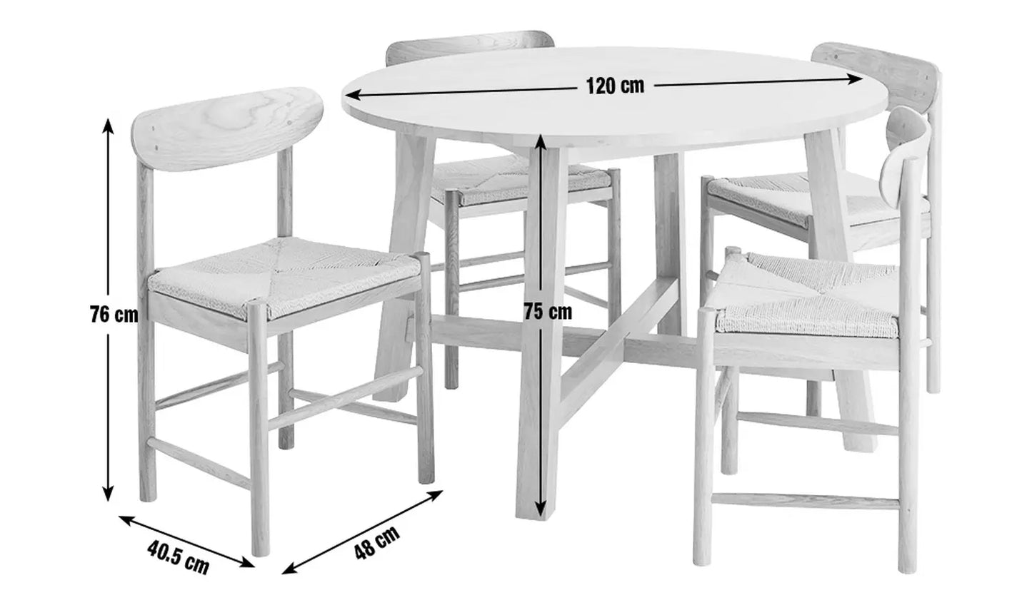 Habitat Trieste Oak Dining Table
