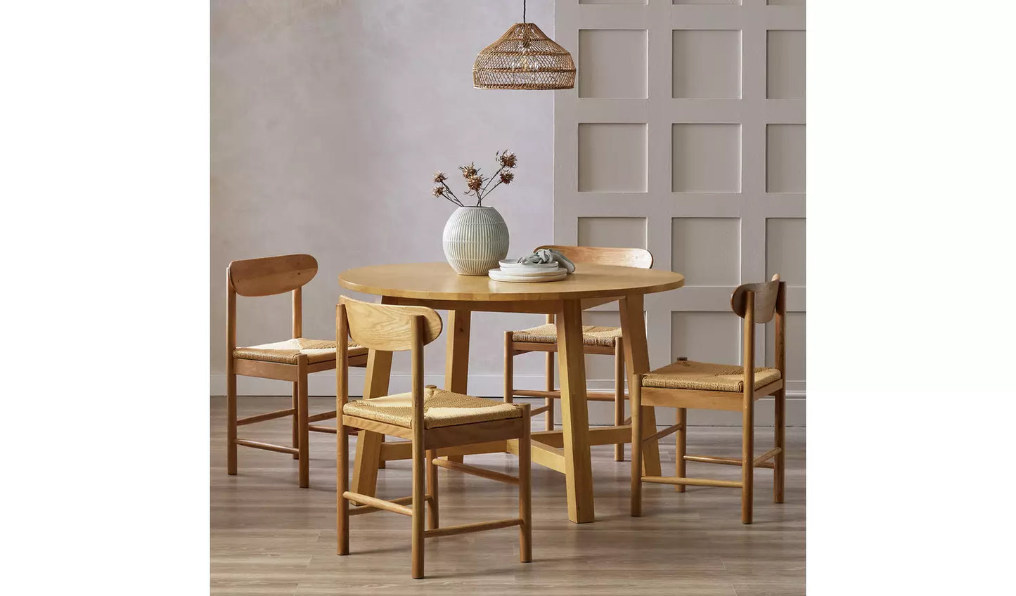 Habitat Trieste Oak Dining Table