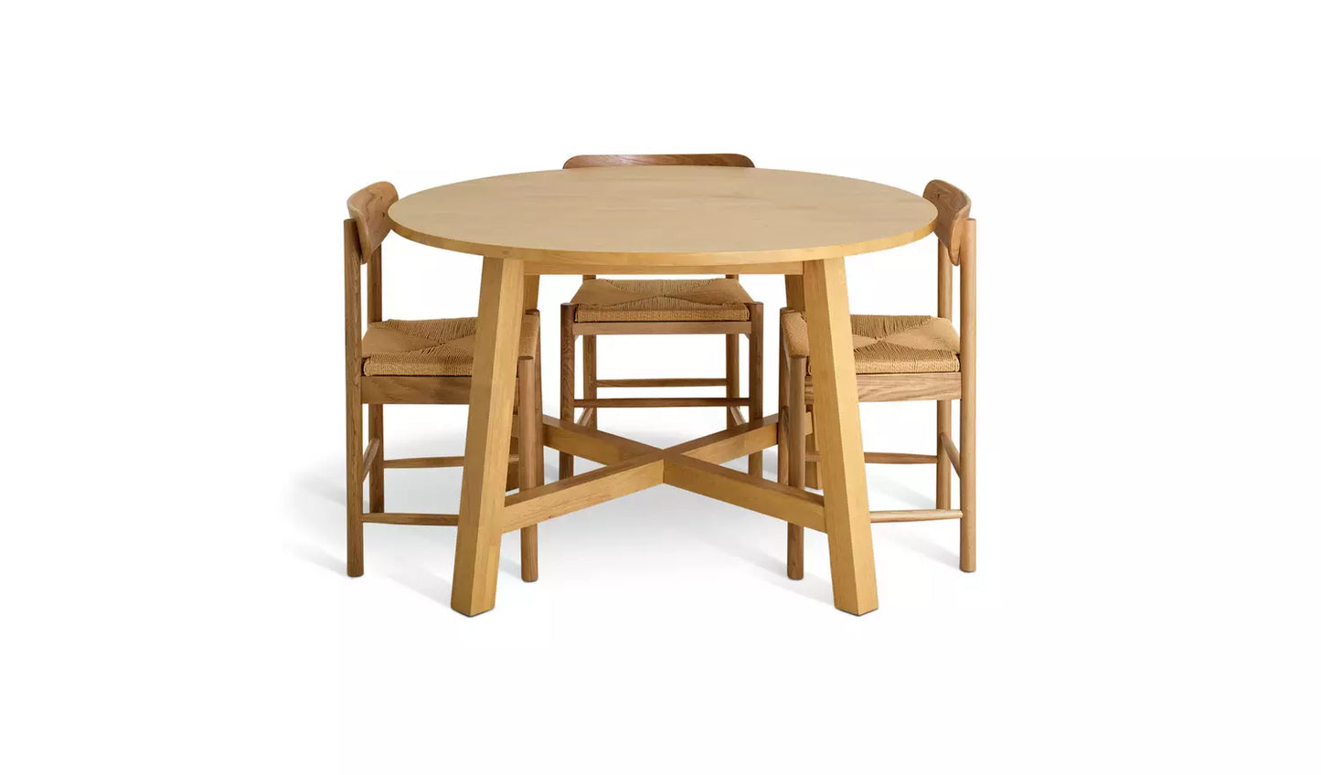 Habitat Trieste Oak Dining Table
