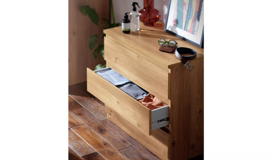 Habitat Jenson 3 Drawer Chest - Oak Effect