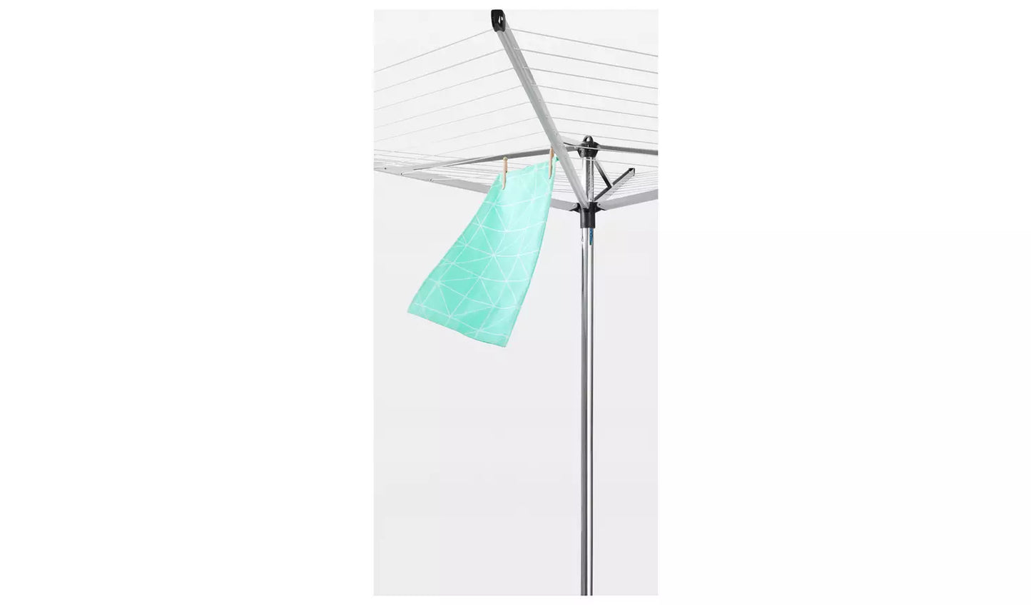 Brabantia Topspinner 50m 4 Arm Rotary Airer & Concrete Tube