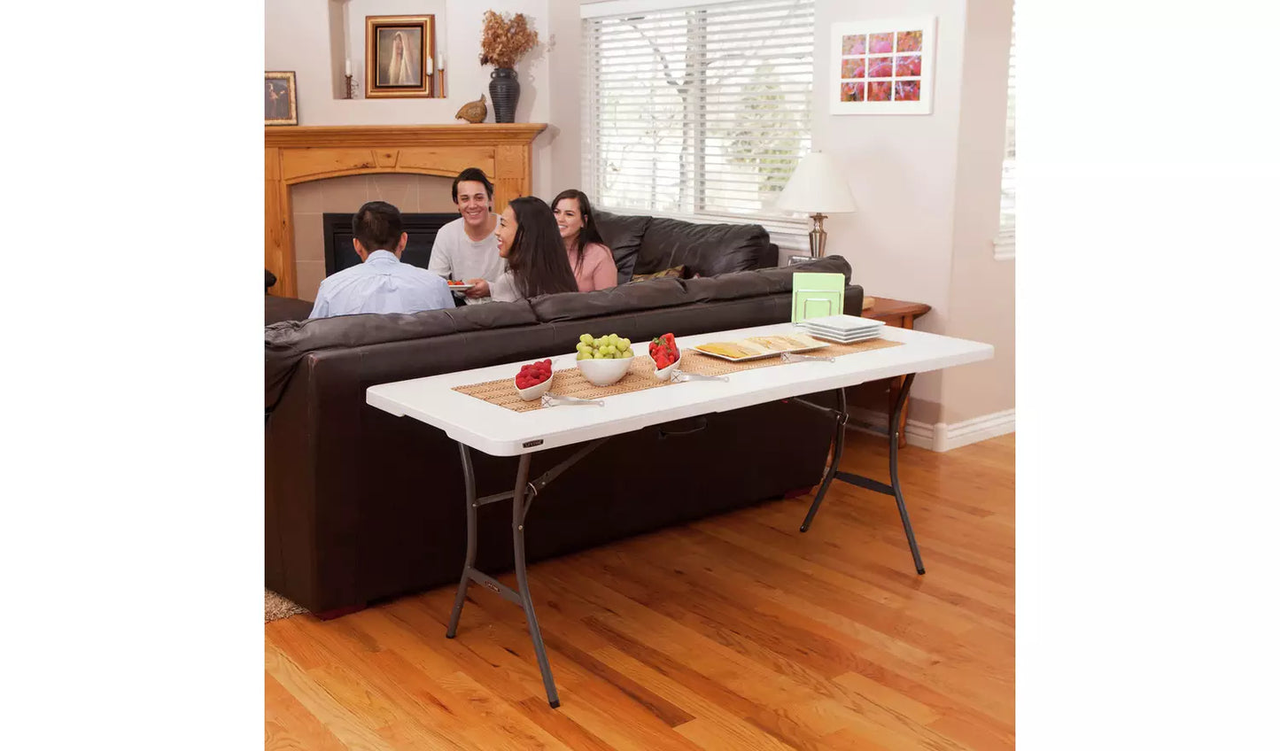 Lifetime 6ft Folding Plastic Camping Table