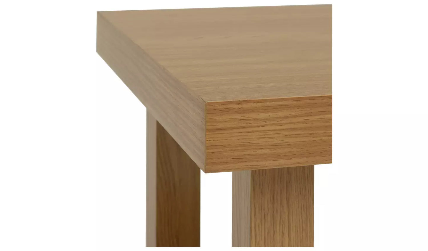 Assembled Stratford Oak Veneer Coffee Table - Natural