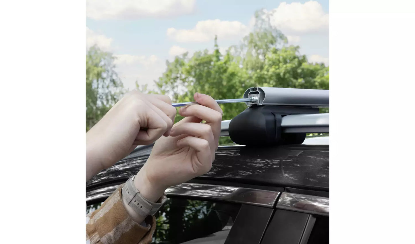 Streetwize 135cm Heavy Duty Car Roof Bars