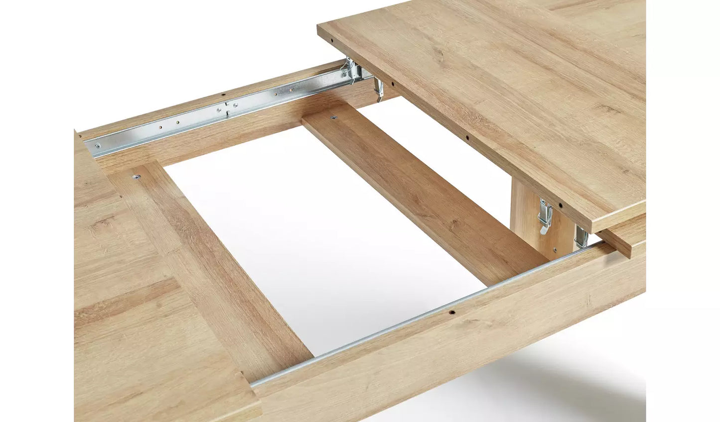 Assembled Miami Extending 6 - 8 Seater Table - Oak Effect