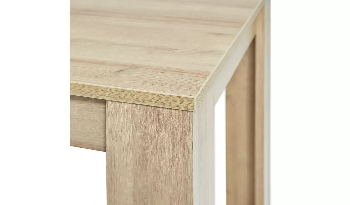 Assembled Miami Extending 6 - 8 Seater Table - Oak Effect