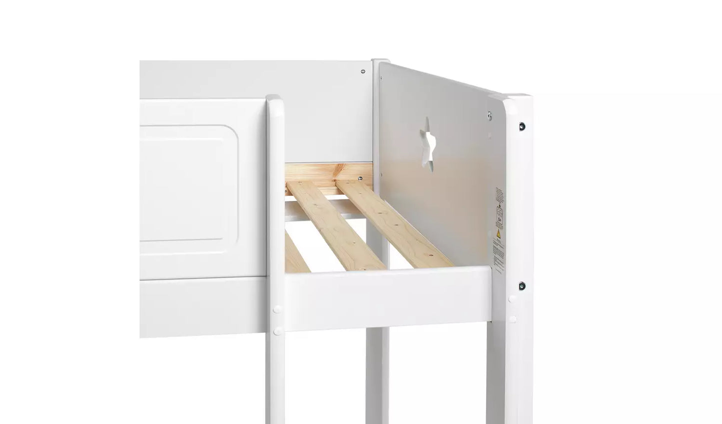 Habitat Stars High Sleeper Bed Frame - White