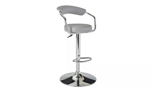 Assembled Executive Gas Lift Bar Stool - Grey