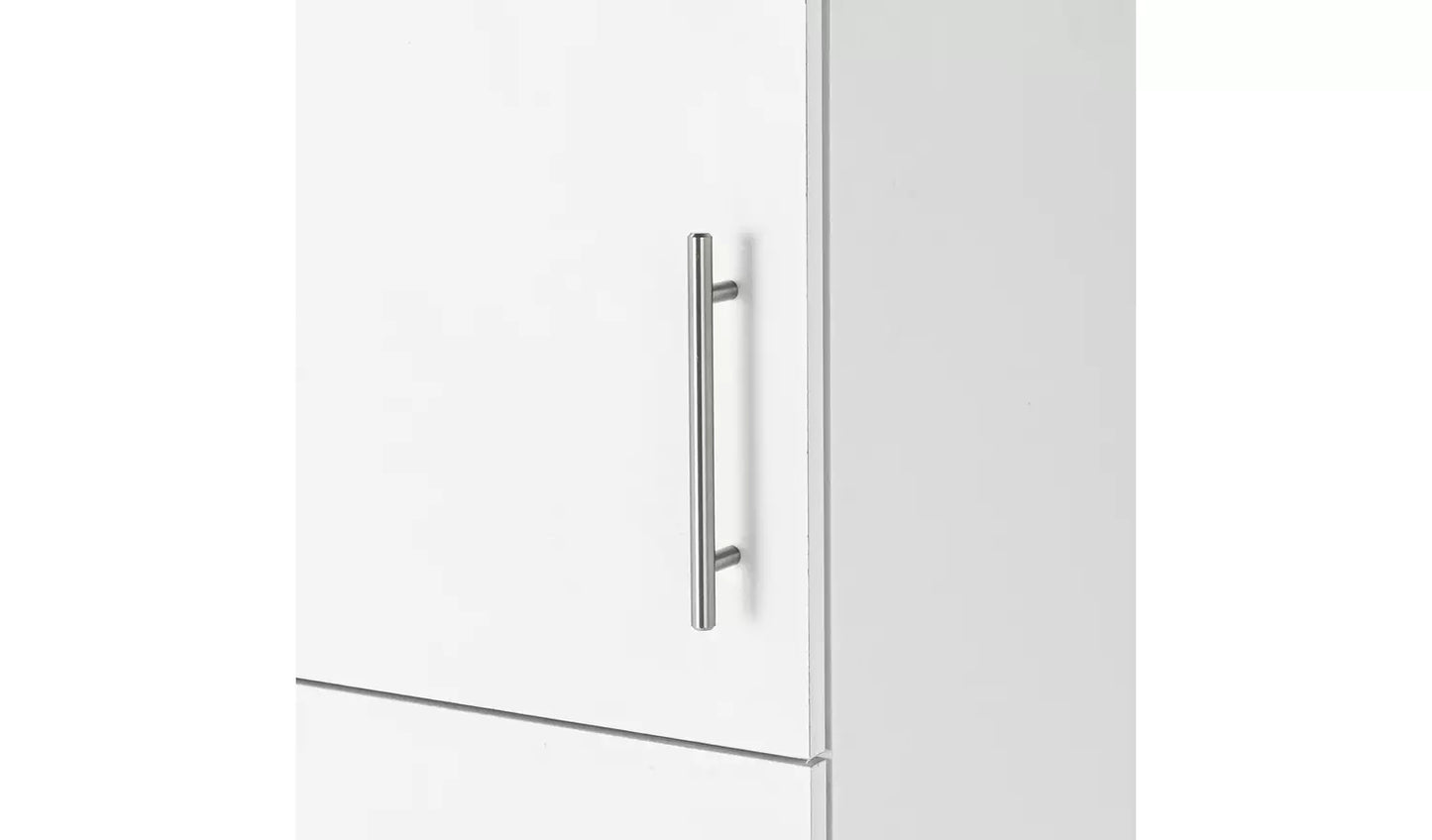 Assembled Athina 500mm Fitted Kitchen Tall Unit - White