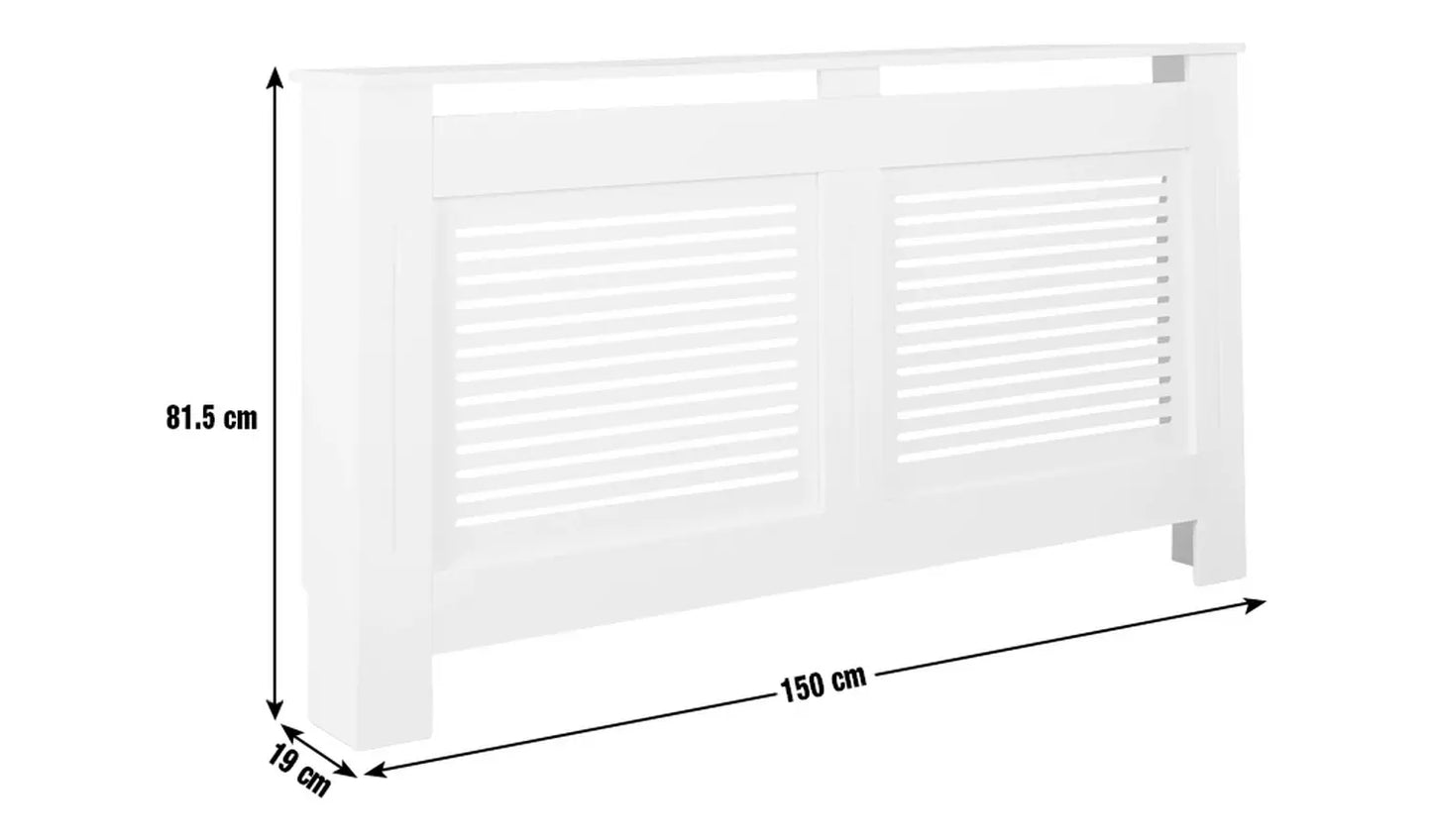 Austin Large Radiator Cover - White