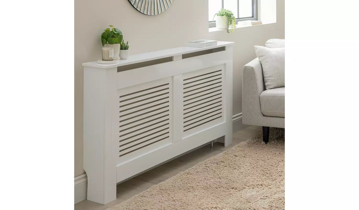 Austin Large Radiator Cover - White