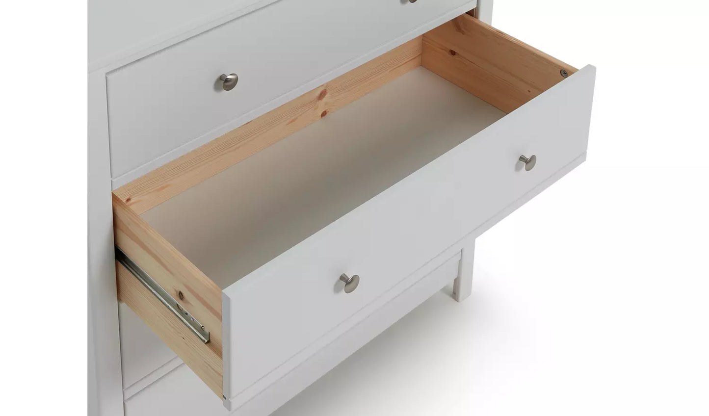 Assembled Habitat Brooklyn 4 Chest of Drawers - White