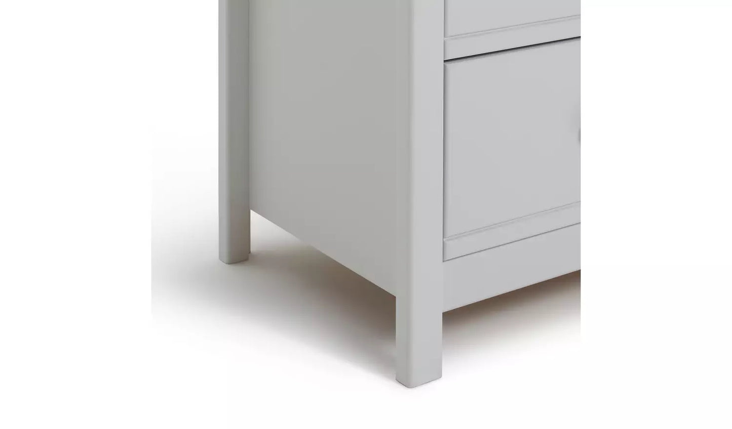 Assembled Habitat Brooklyn 4 Chest of Drawers - White