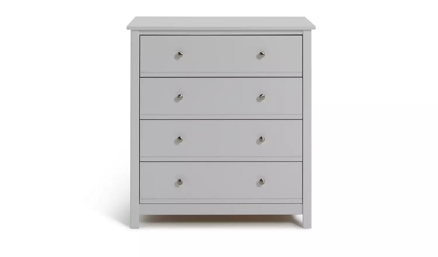 Assembled Habitat Brooklyn 4 Chest of Drawers - White