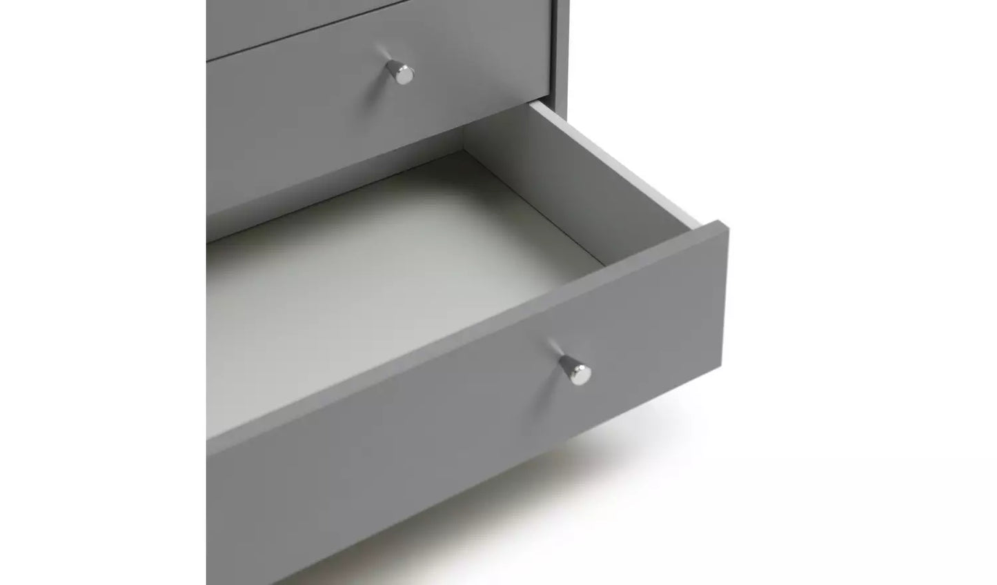 Assembled Malibu 7 Drawer Chest - Grey