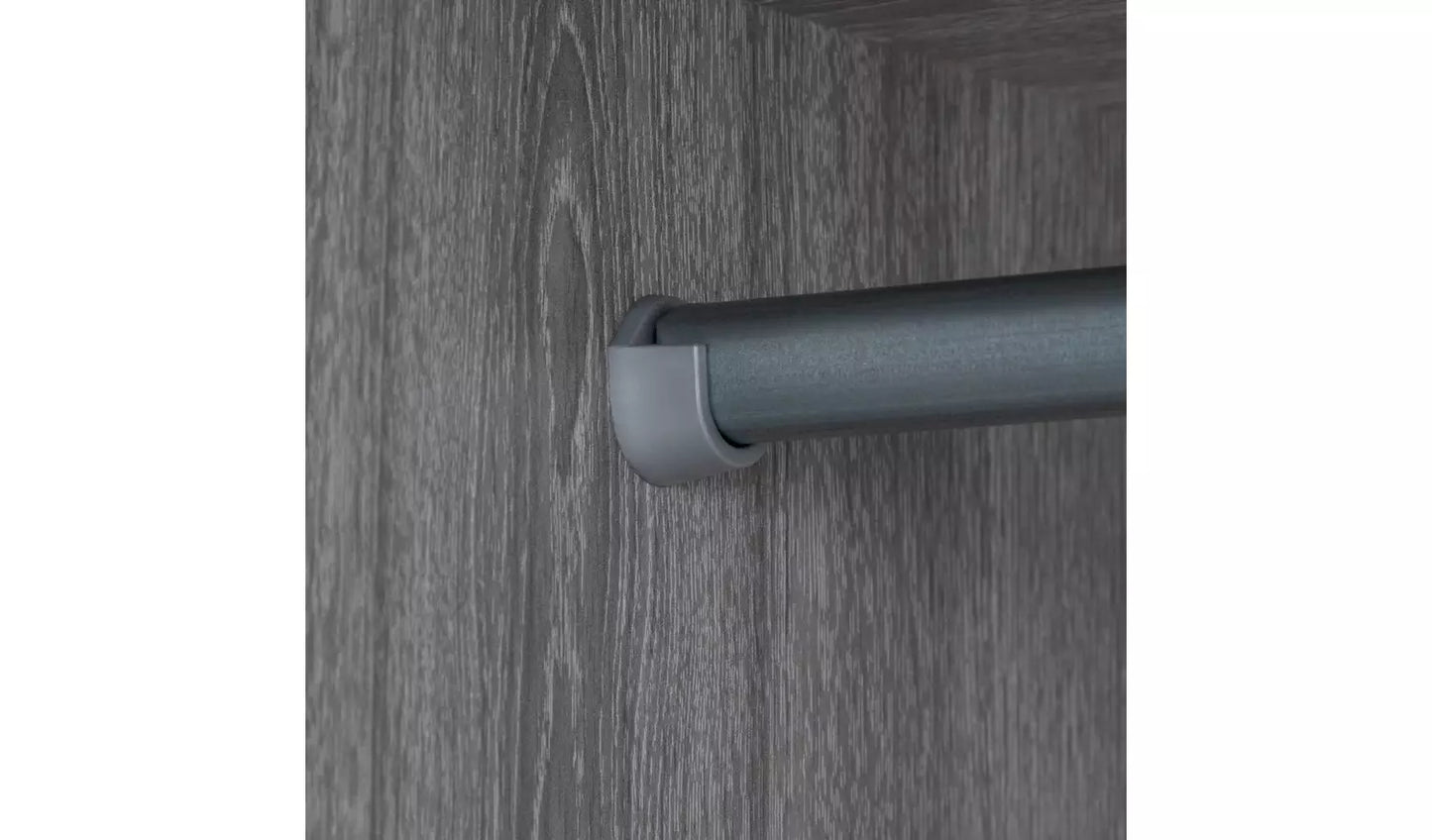 Seville 3 Door Wardrobe - Grey Oak Effect