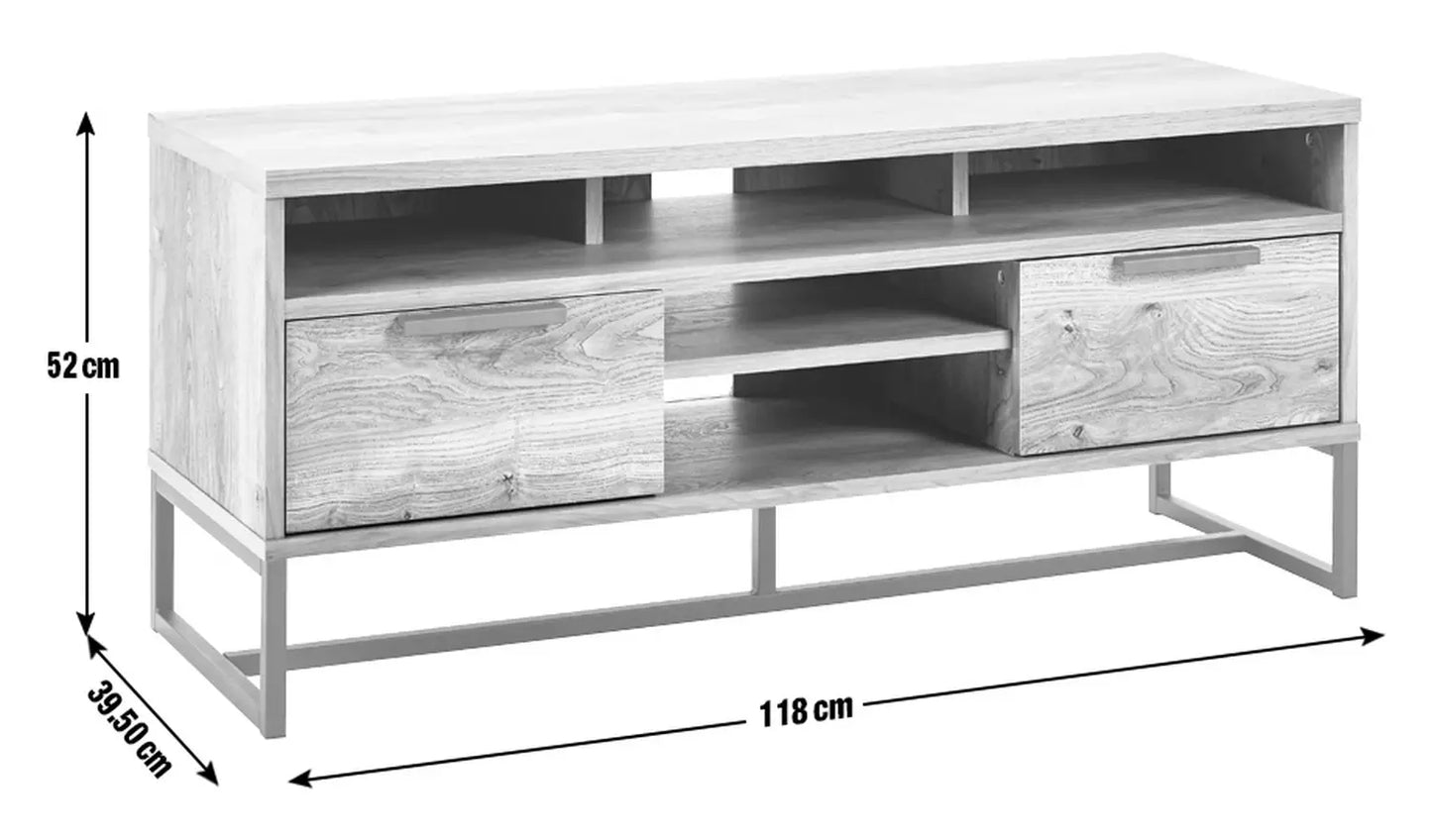 Habitat Nomad TV Unit - Oak Effect