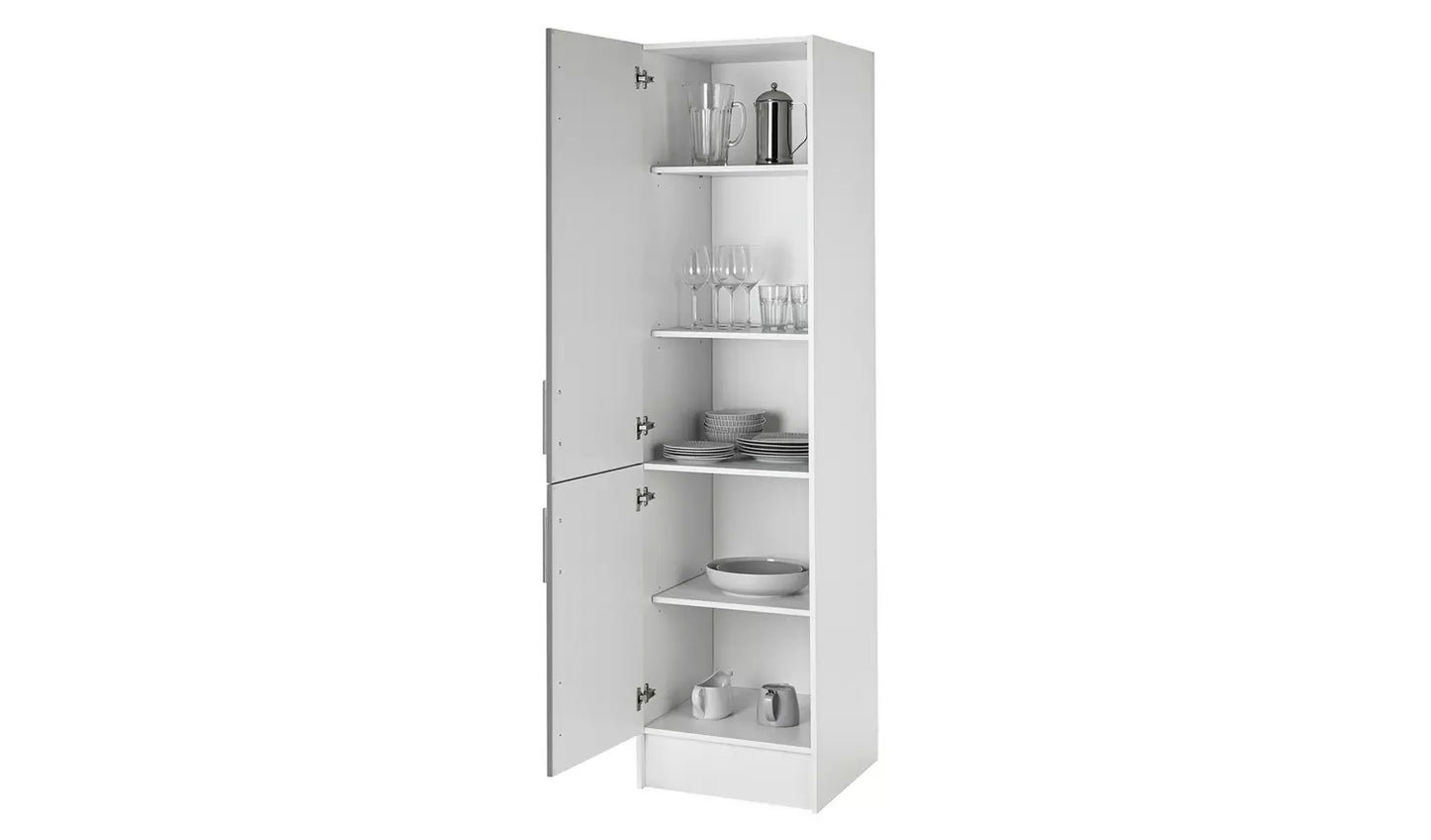 Athina 500mm Fitted Kitchen Tall Unit - Grey