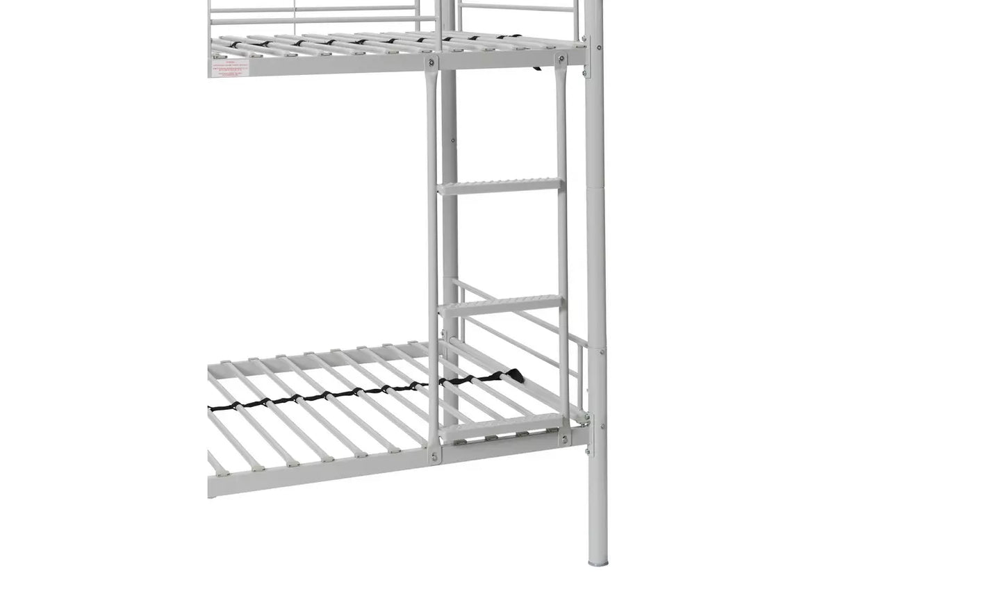 Mason Take Home Today Metal Bunk Bed - Silver