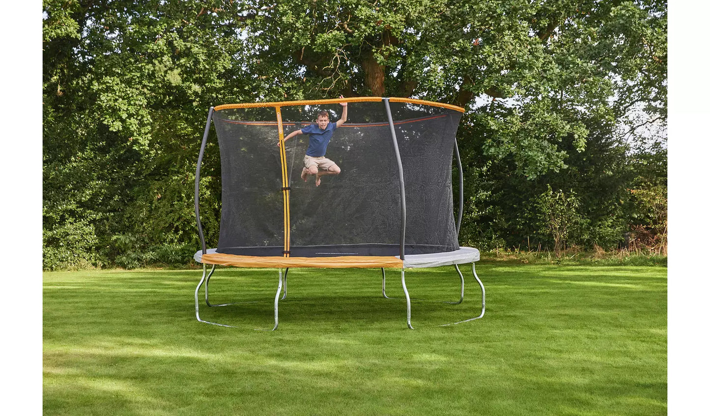 Sportspower 10ft Outdoor Kids Trampoline with Enclosure