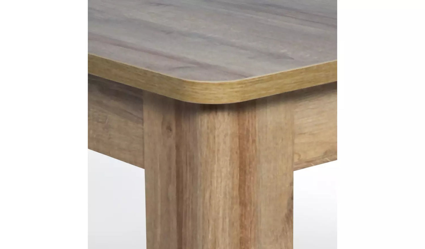 Miami Curve Extending Table & 6 Chocolate Chairs