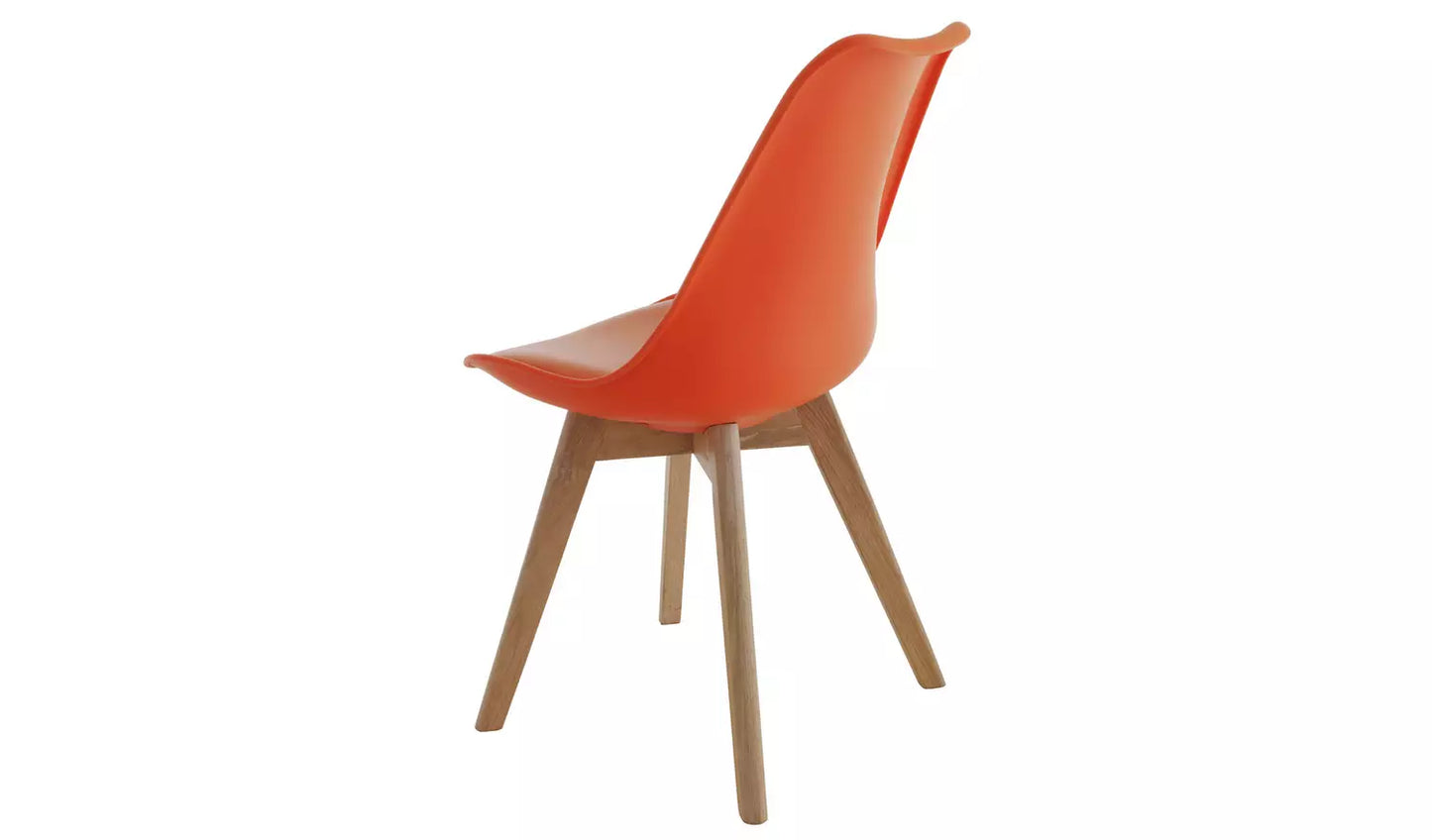 4 x Habitat Jerry Pair of Dining Chair - Orange