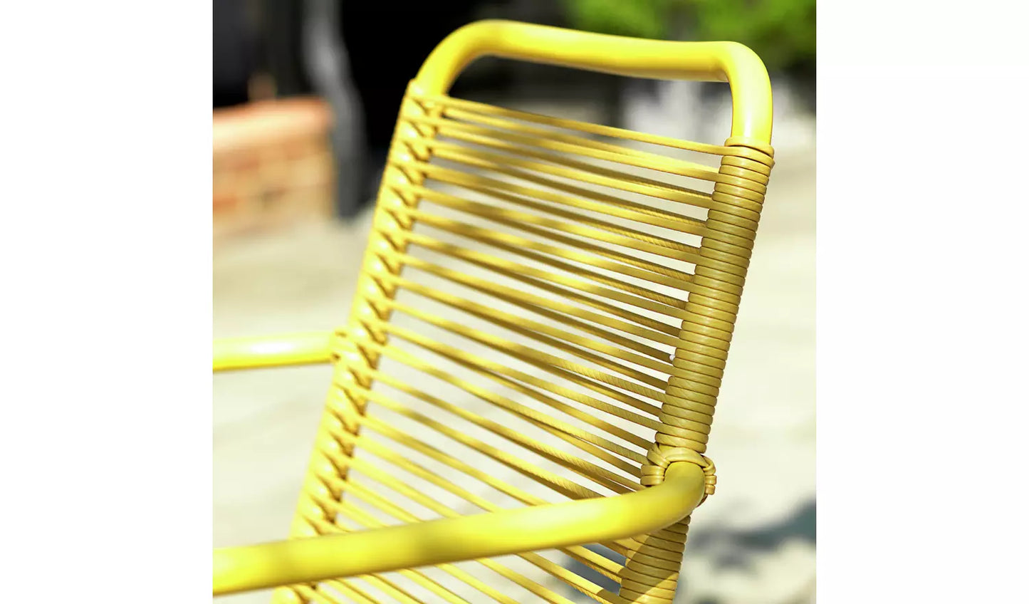 Habitat Ipanema Rattan Effect Garden Chairs x 2