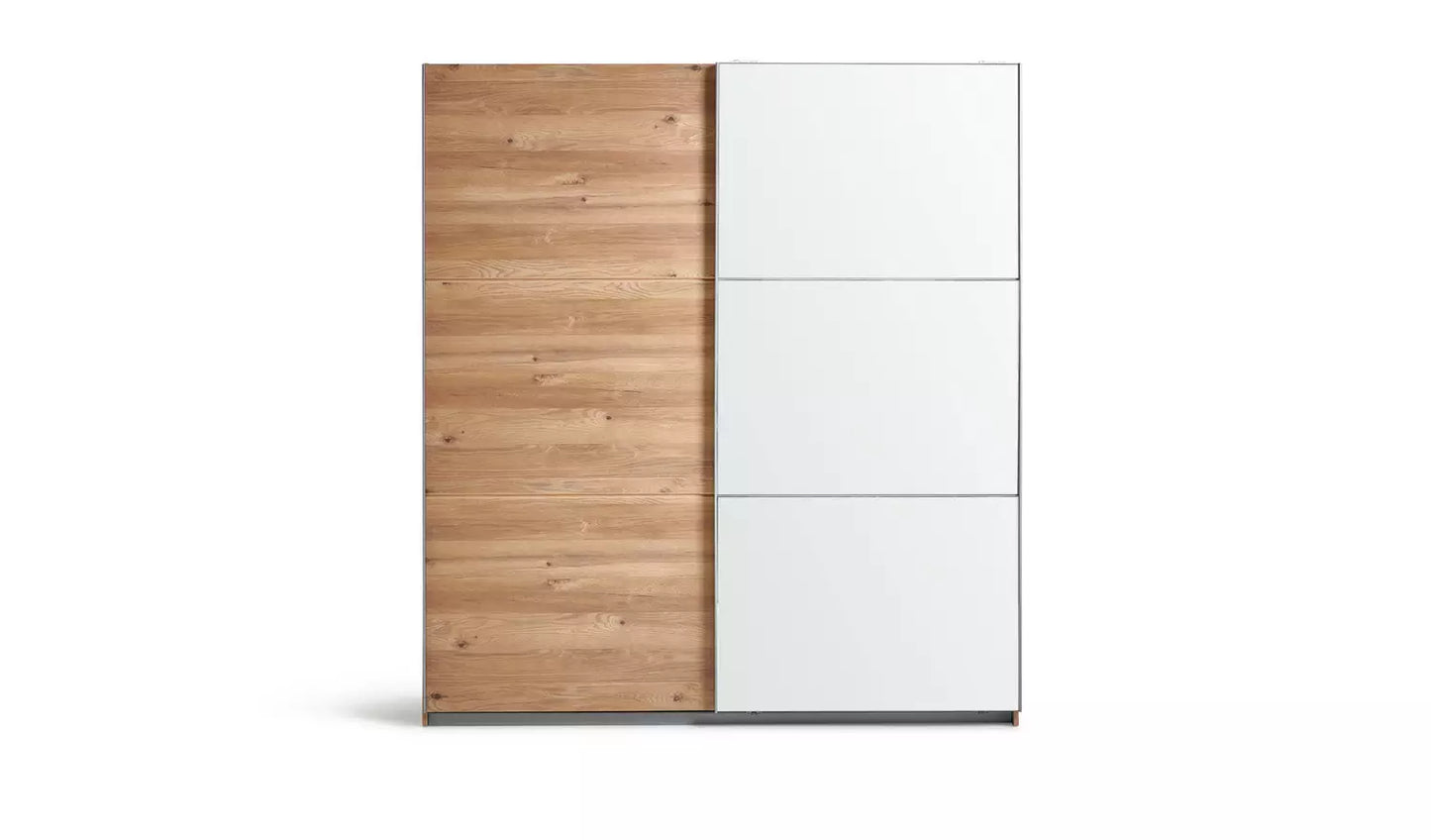 Habitat Holsted Oak Effect & Mirror Wardrobe