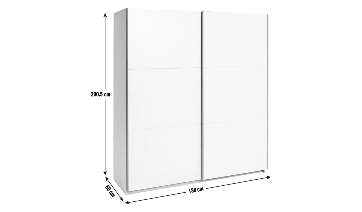 Habitat Holsted White Large Wardrobe