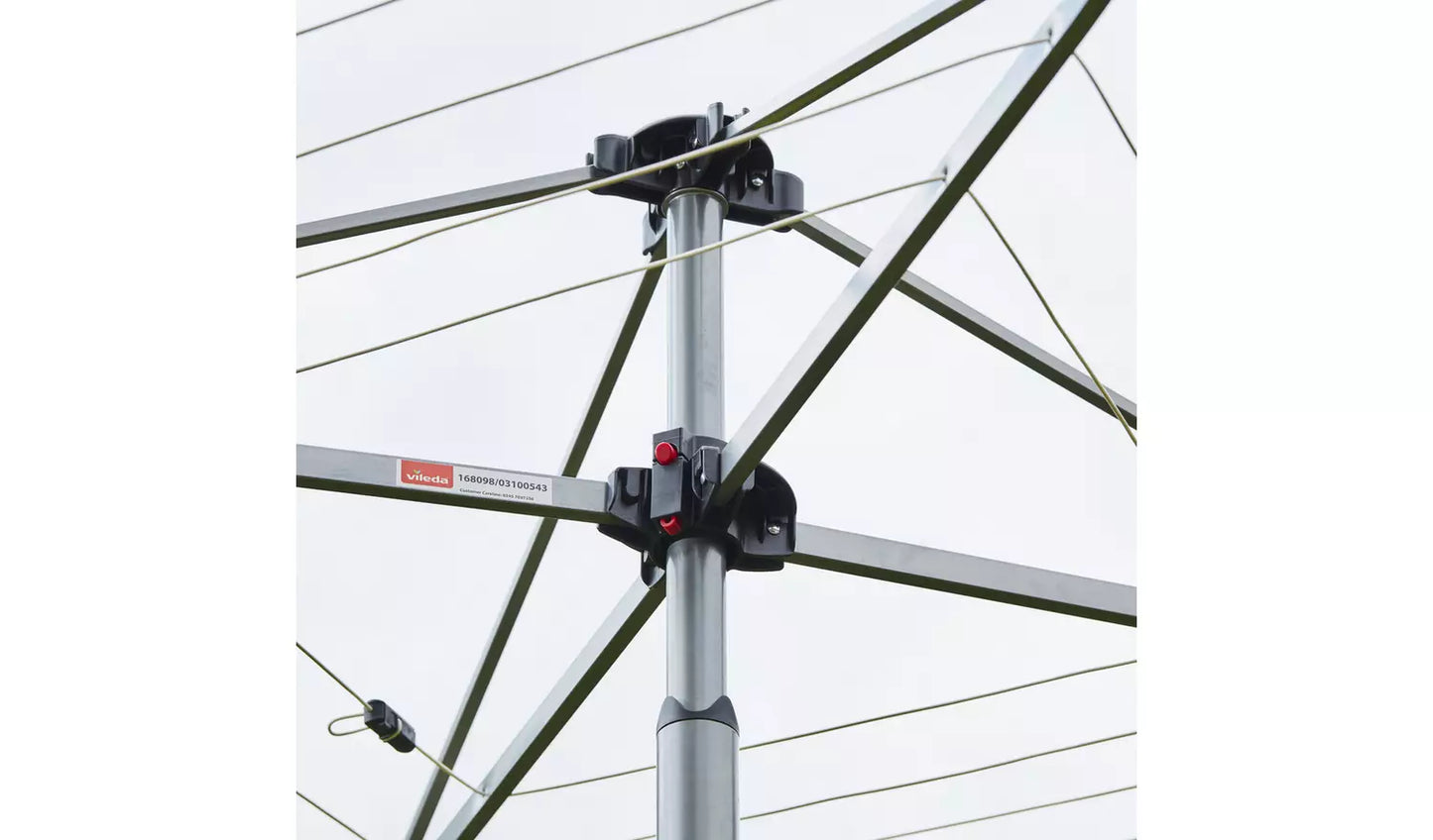Vileda 60 Metre Super Dry Hoist Rotary Airer