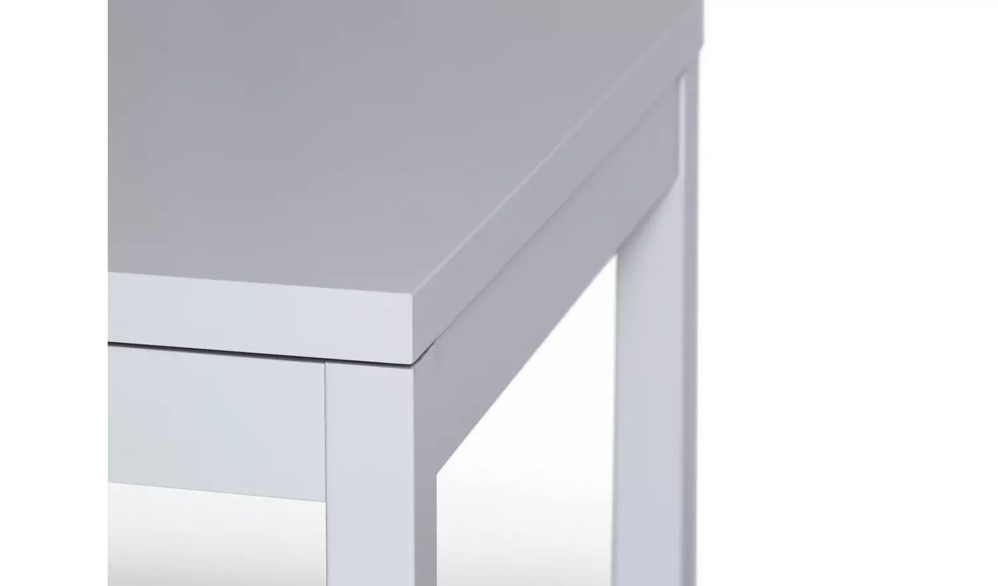Lyssa Extending 4-6 Seater Dining Table - White