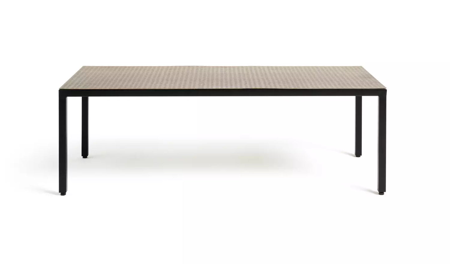 Assembled Raza Coffee Table - Brass