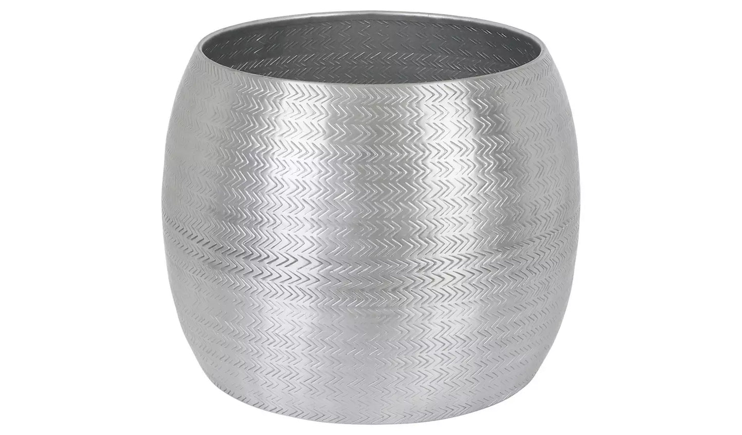 Assembled Habitat Sona Storage Side Table - Silver