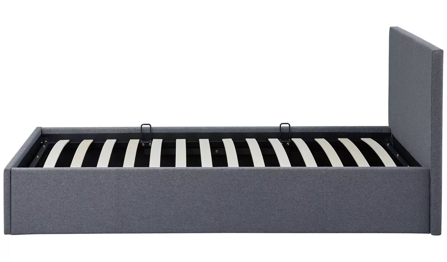 Heathdon Single Ottoman Bed Frame - Grey