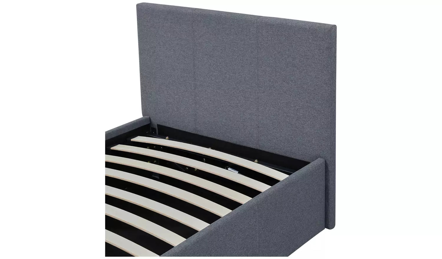 Heathdon Single Ottoman Bed Frame - Grey
