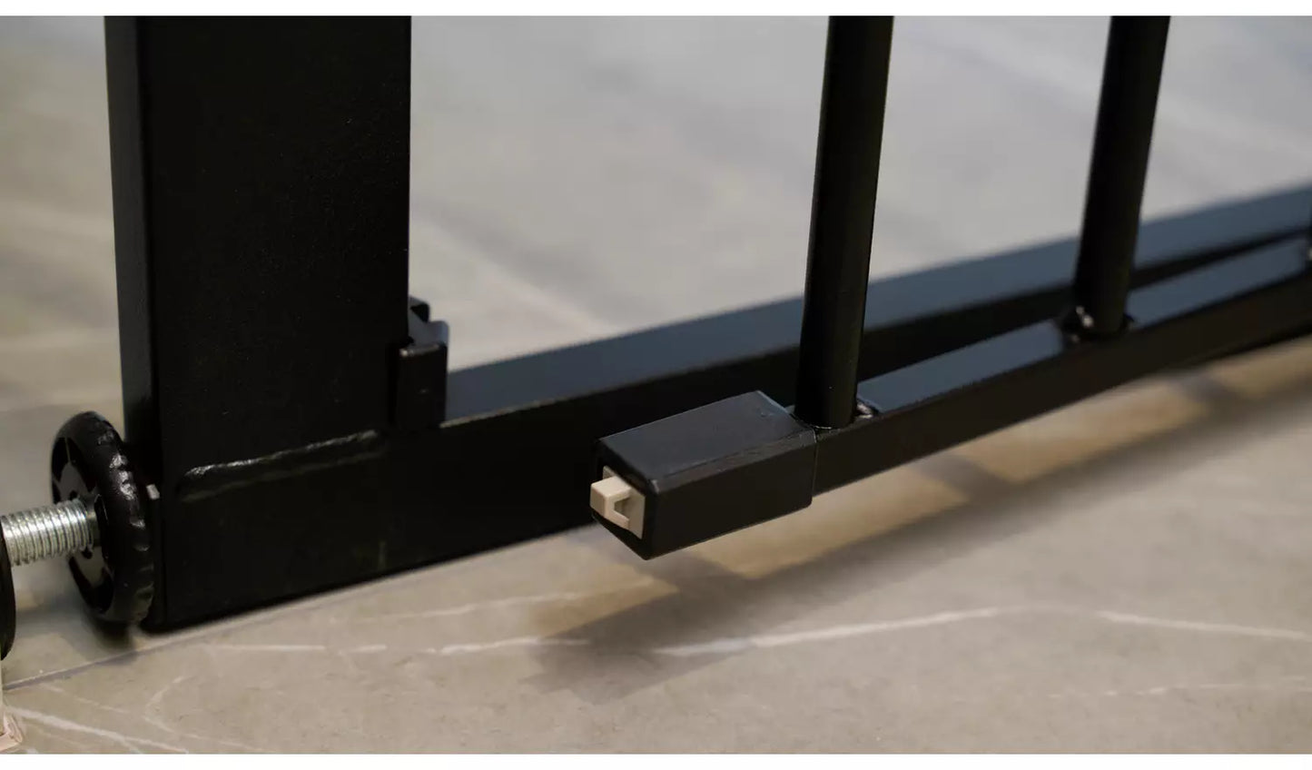 Extra Tall Pressure Fit Pet Gate - Black