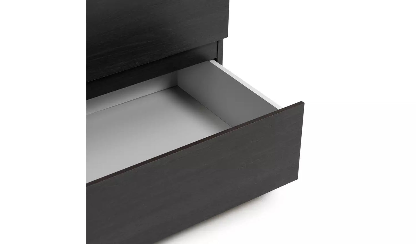 Assembled Habitat Jenson 3 Drawer Chest - Black Brown