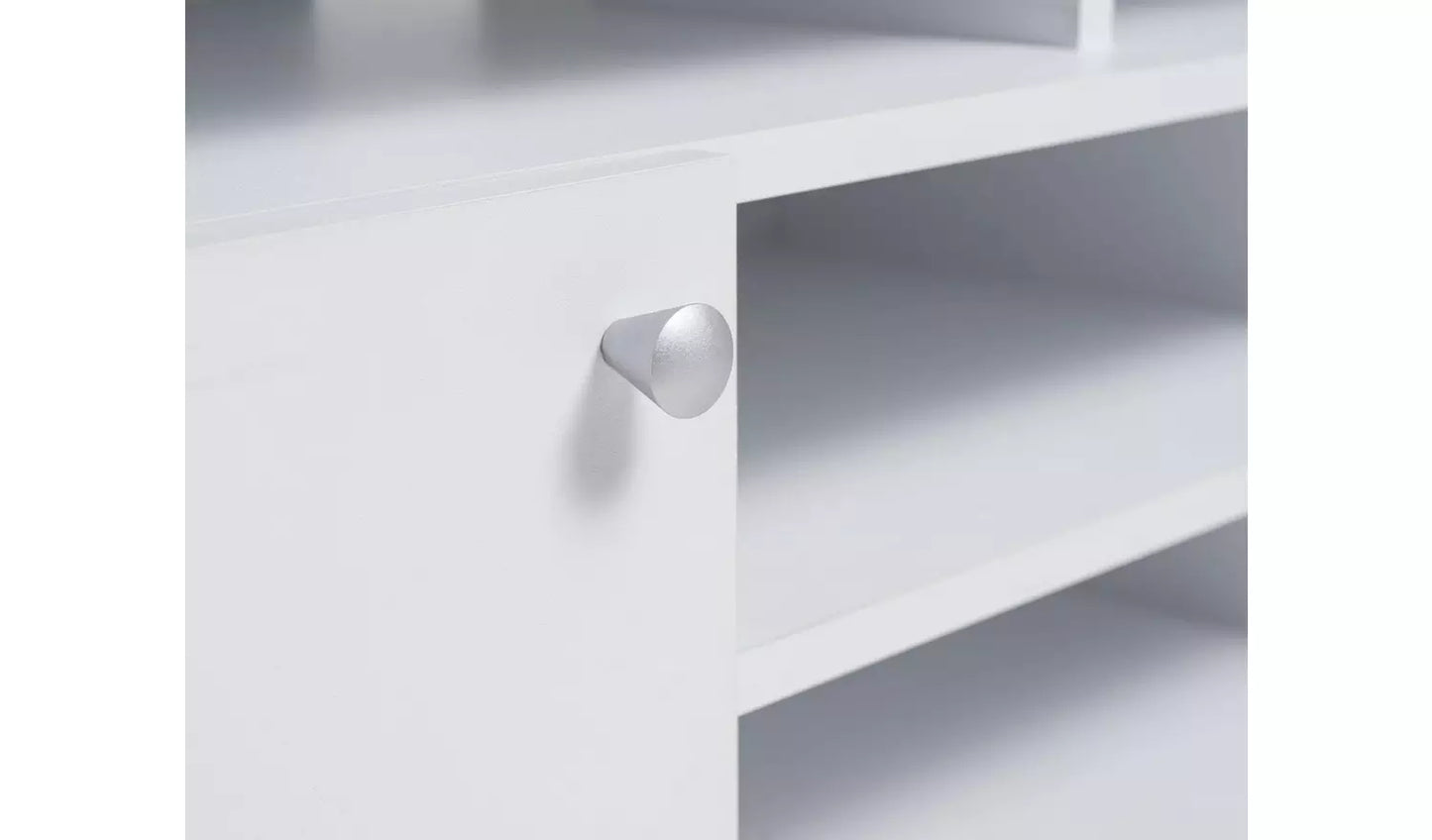 Corners 2 Door TV Unit - White