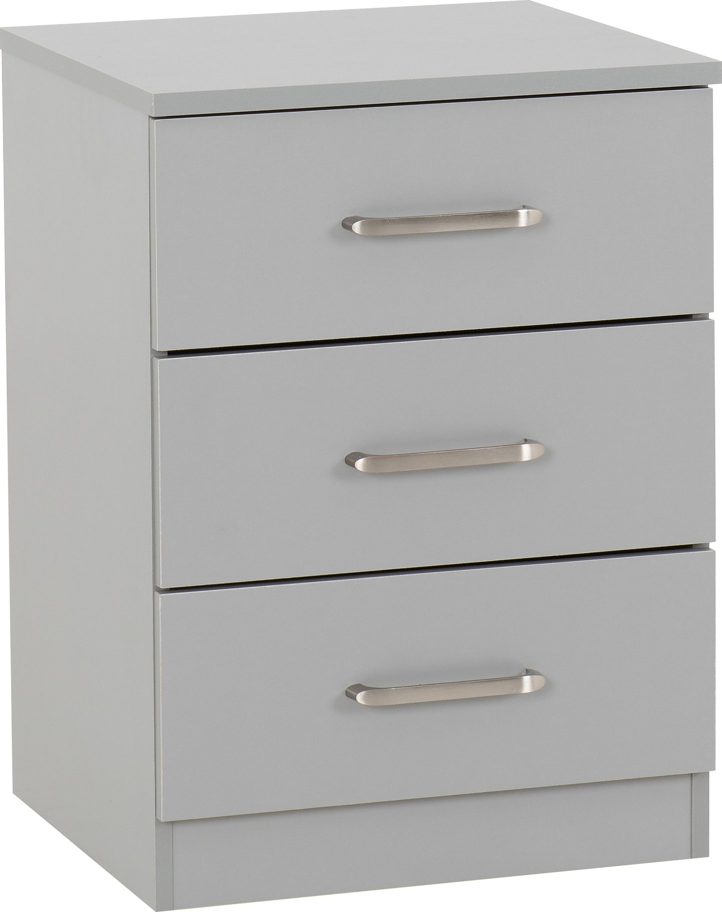 Assembled New 3 Drawer Bedside Tables - Each