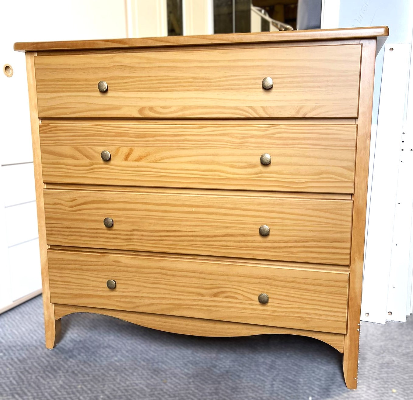 Assembled Habitat Margot 4 Drawer Chest - Pine
