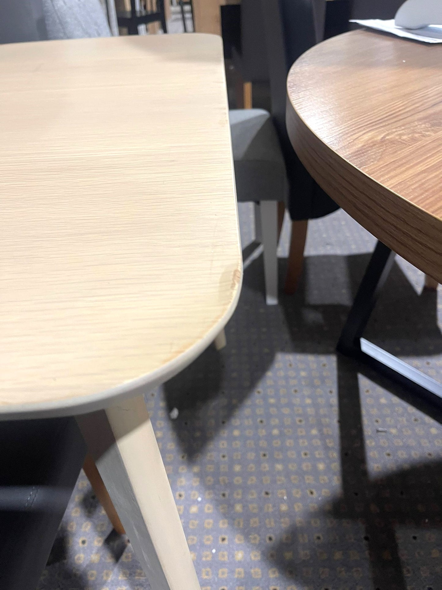 Assembled Habitat Skandi Oak Veneer 6 Seater Dining Table + 4 Chairs