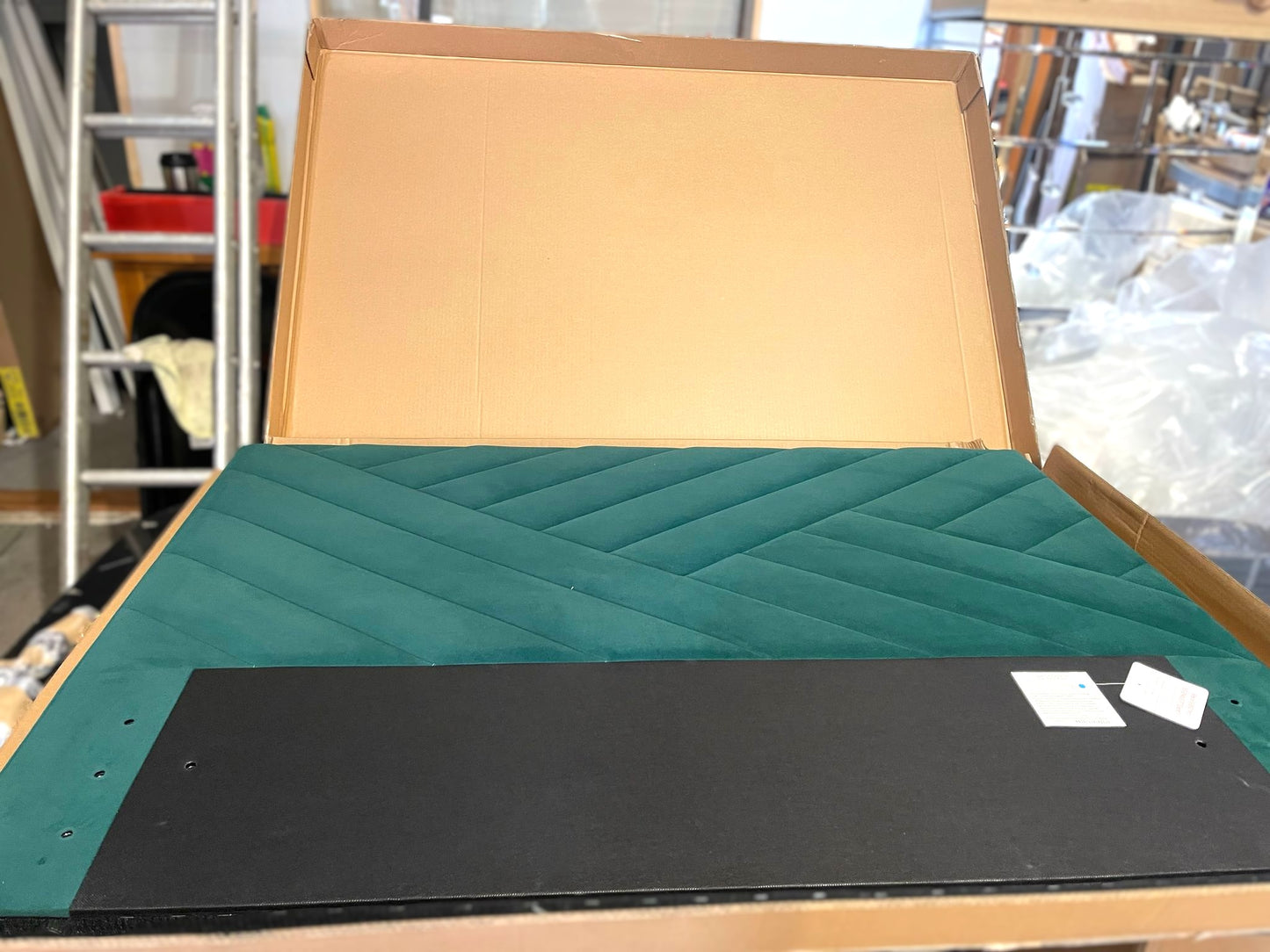 Luca Small Double End Lift Ottoman Bed - Green