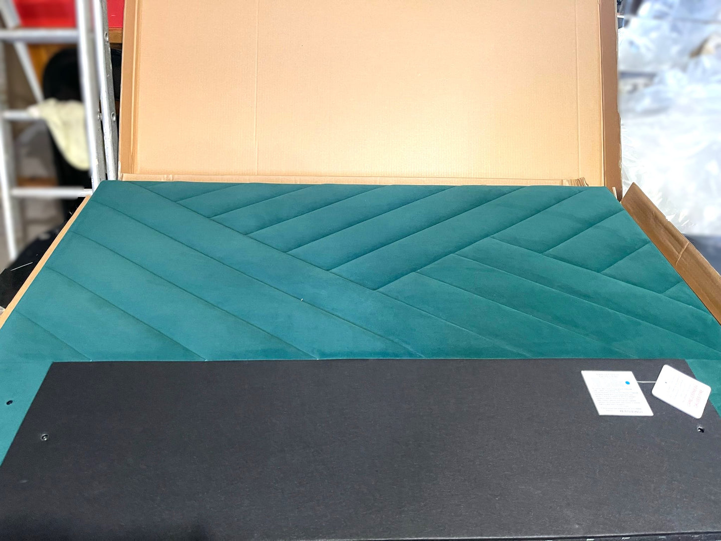 Luca Small Double End Lift Ottoman Bed - Green