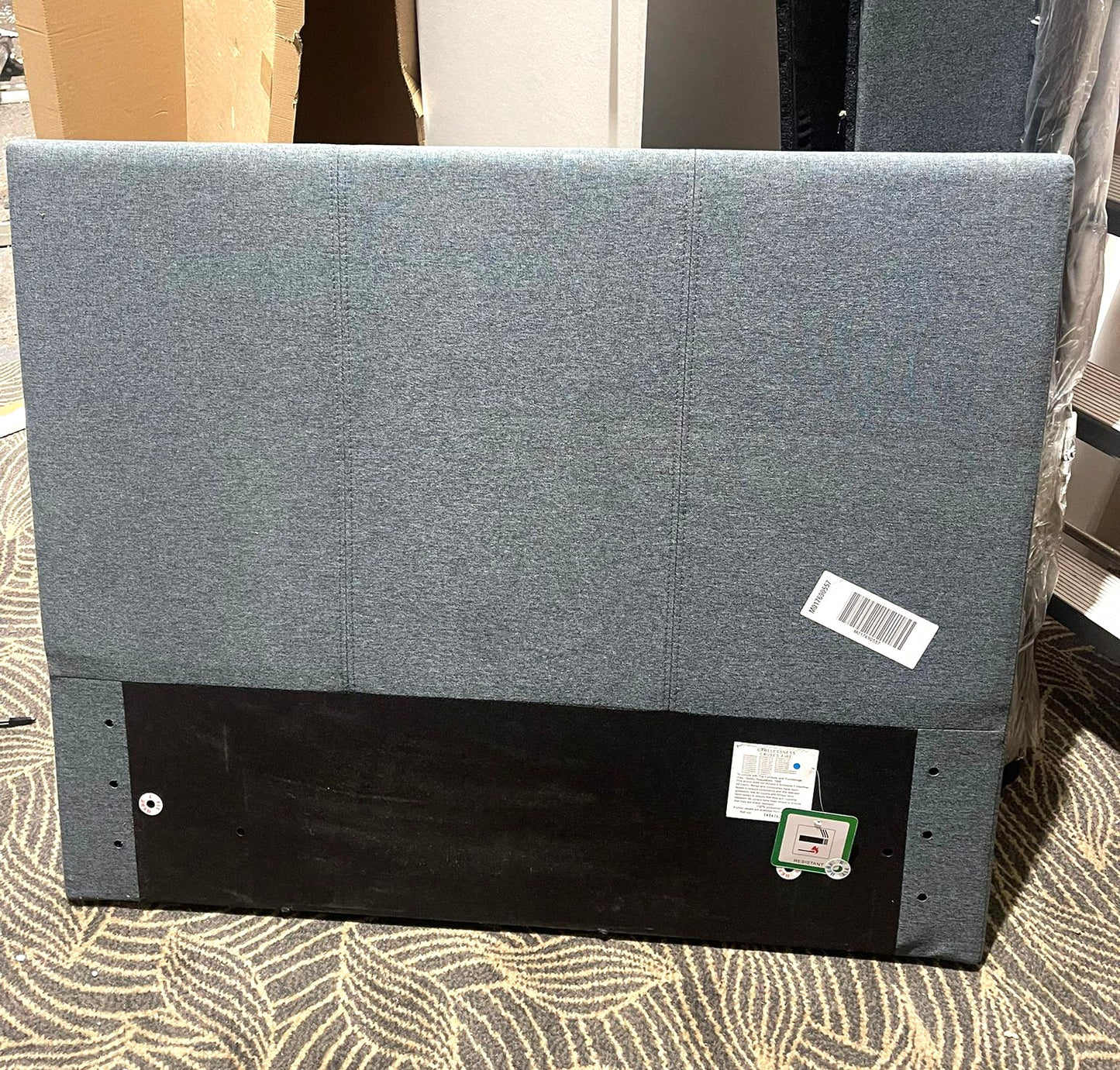 Heathdon Single Ottoman Bed Frame - Grey