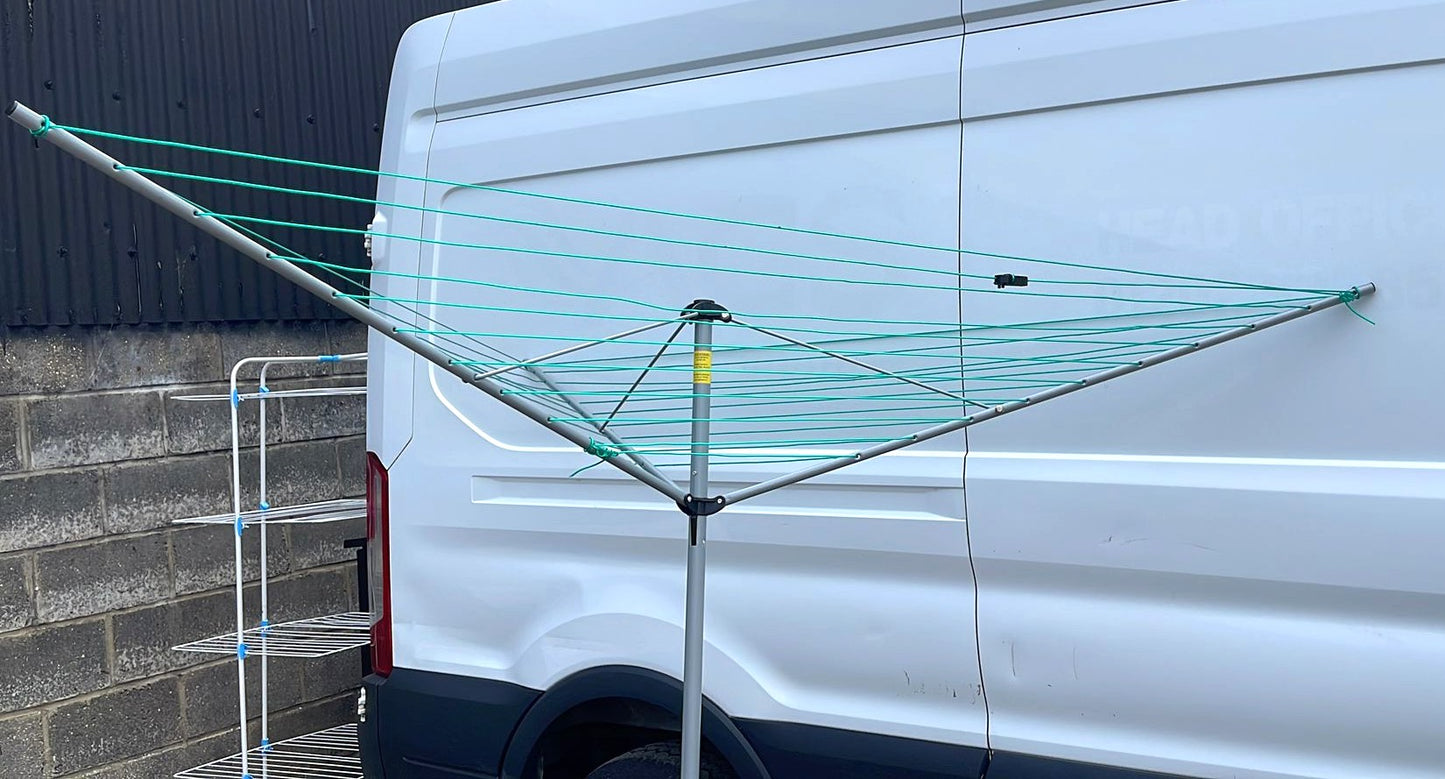 40m 3 Arm Rotary Airer