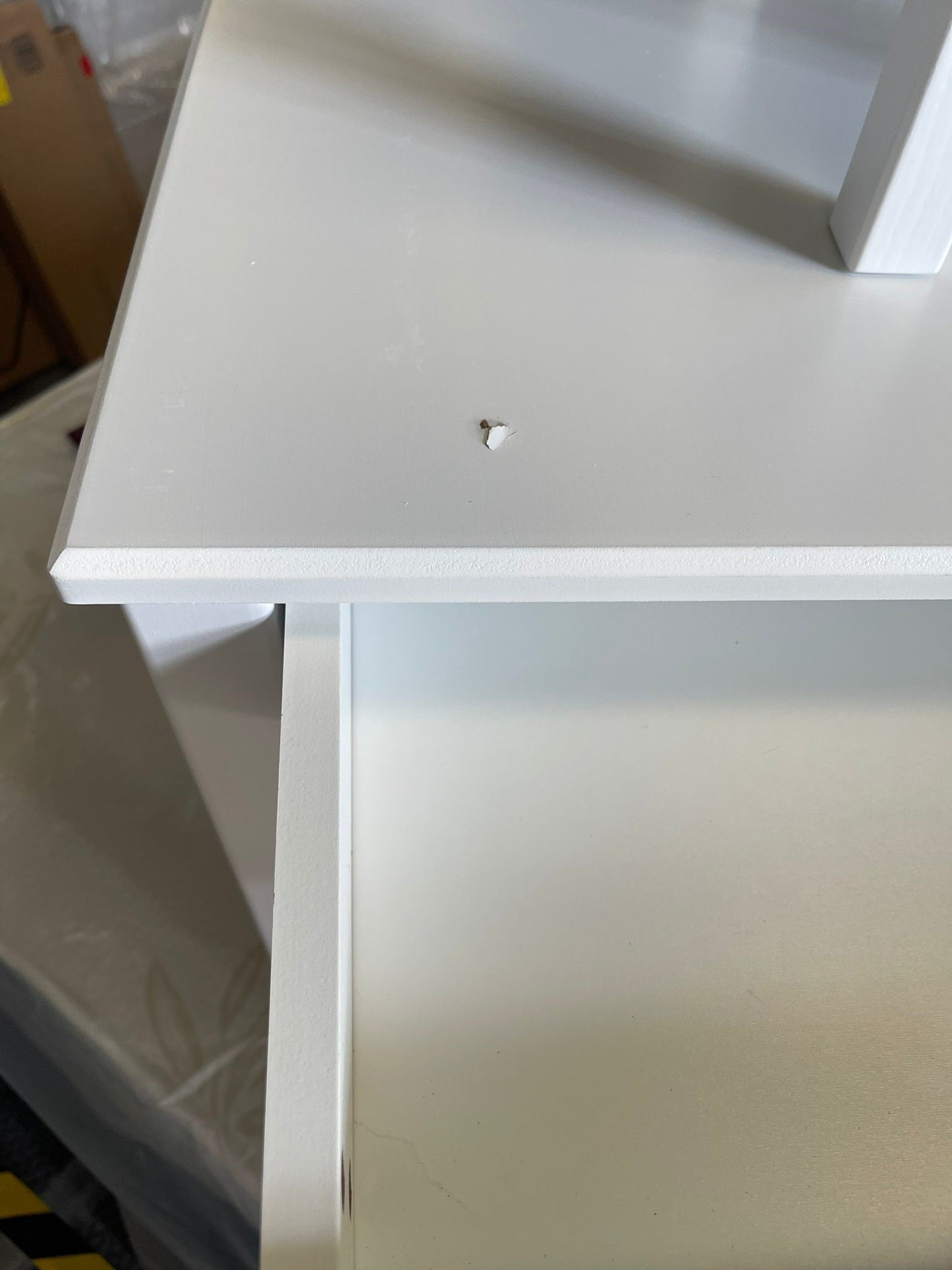 Assembled Mia Kids Table & 2 Chairs - White