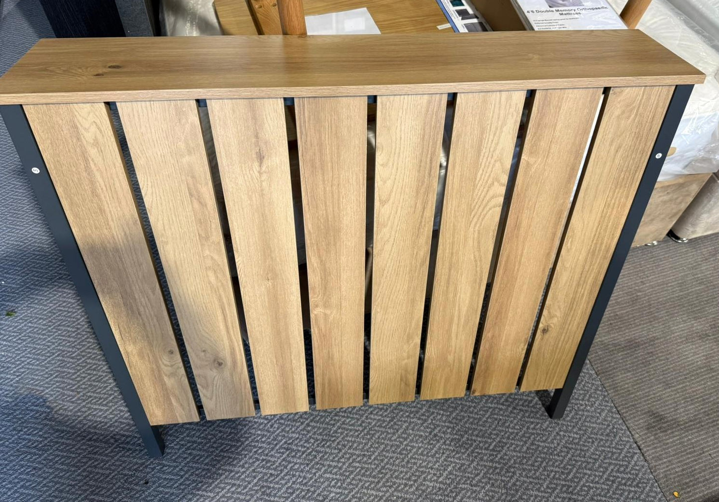 Loft Living Small Radiator Cover - Oak